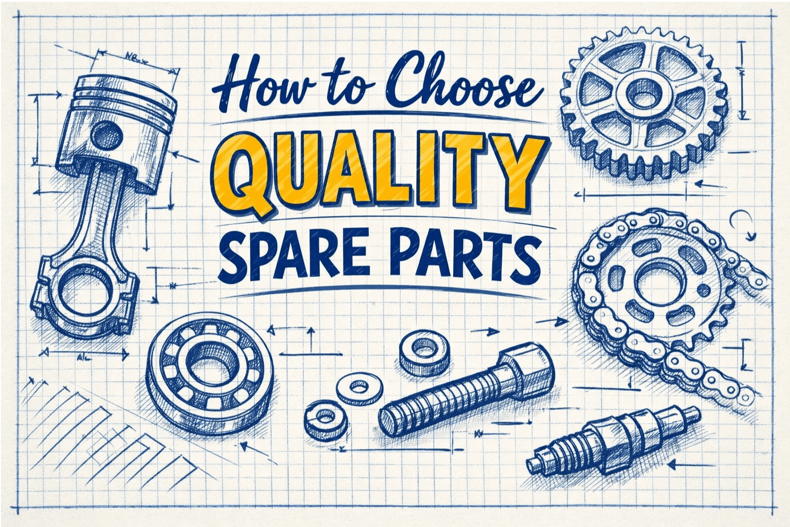 How to Choose Quality Spare Parts for Your Two-Wheeler