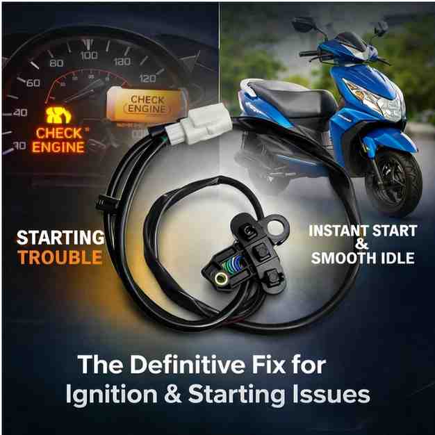 Honda Dio CKP Sensor – High Performance Crankshaft Position Sensor | BS4 / BS6 Compatible | Premium Quality Replacement thumbnail 3