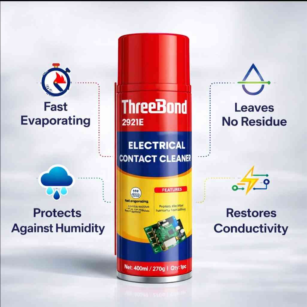 ThreeBond 2921E Electrical Contact Cleaner 400ml thumbnail 2
