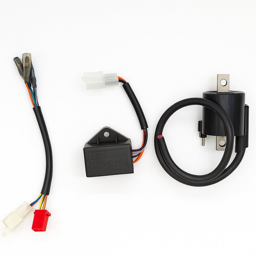 TVS Super XL Heavy Duty Power CDI Unit & Coil - High Pick-Up | MecSpot image 1