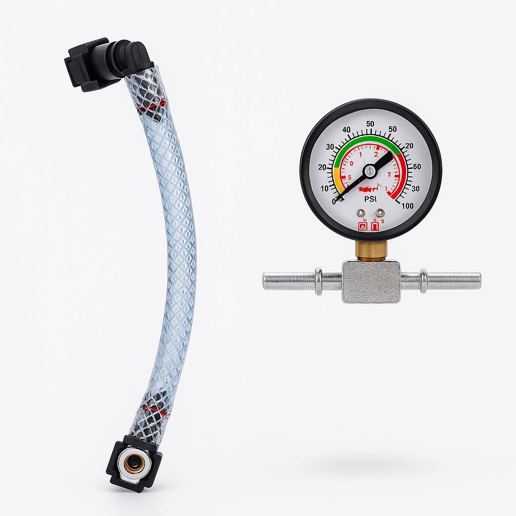 Universal Bike Fuel Pressure Tester – Accurate Fuel Pump & Injector Testing Tool image 1