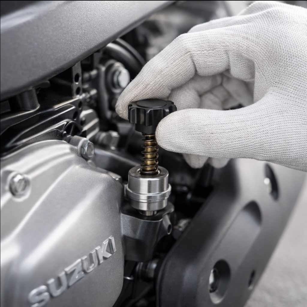 Suzuki Access & Burgman Manual RPM Adjuster - Fix Engine Stalling | MecSpot thumbnail 3