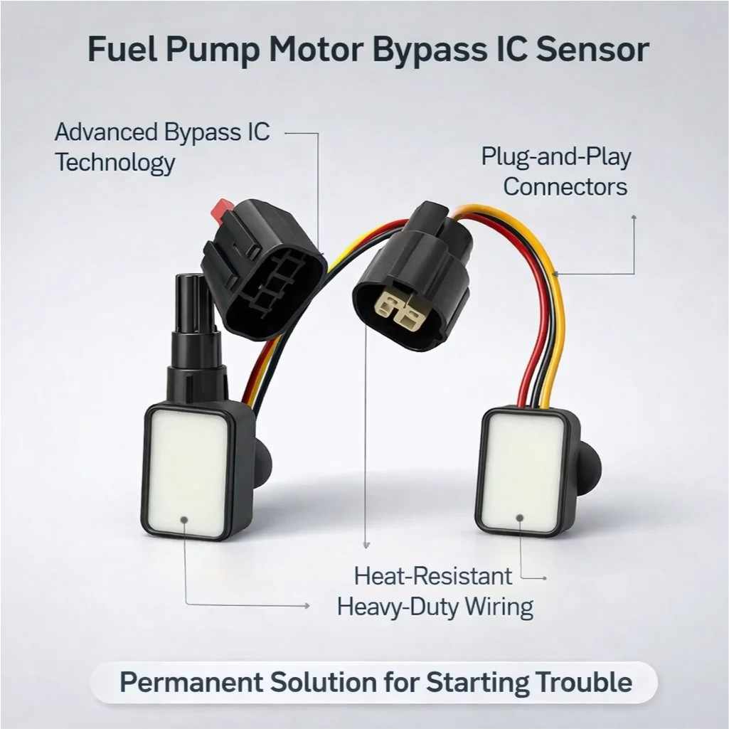 BS6 Honda Shine & SP 125 Fuel Pump Motor Bypass IC Sensor (Starting Trouble Solution) thumbnail 2