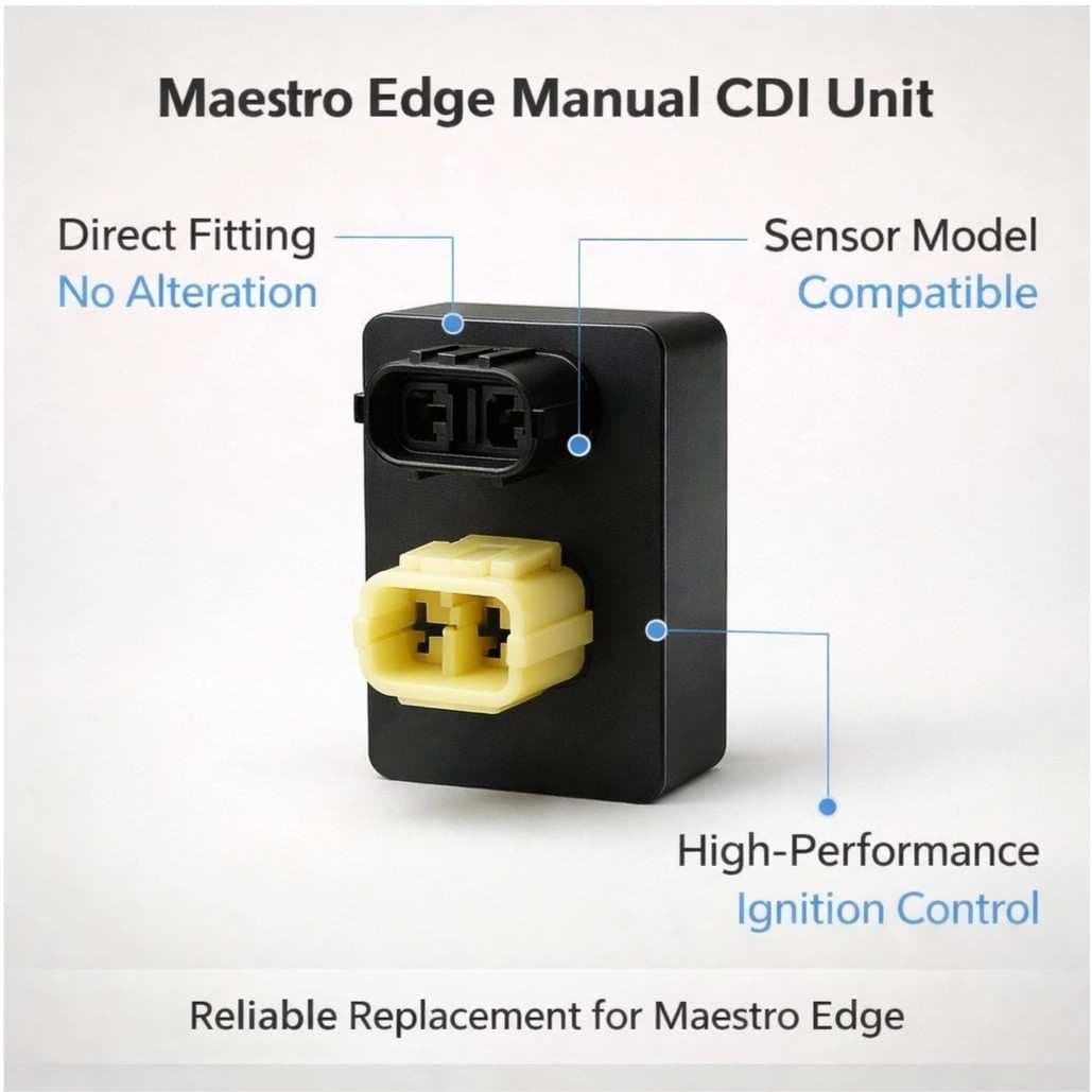Maestro Edge Scooty (Sensor Model) Manual CDI Unit - Direct Fit | MecSpot thumbnail 2