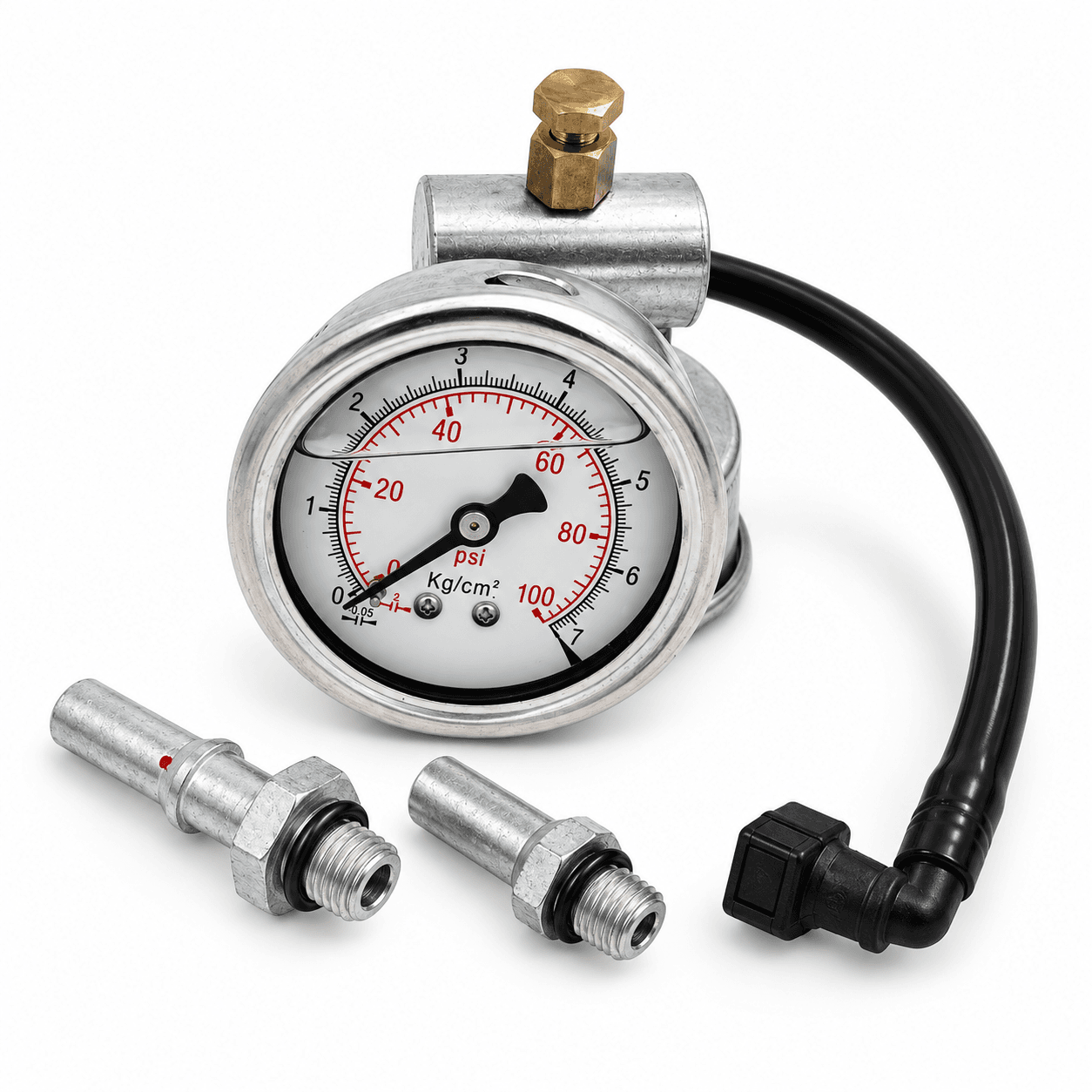 E20 Compatible Heavy Duty Fuel Pressure Gauge